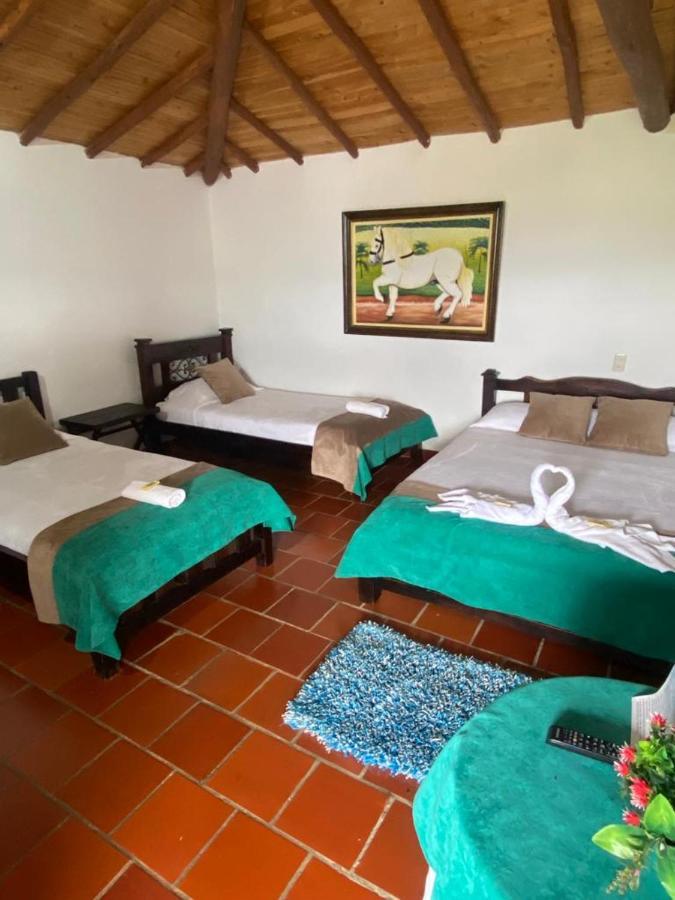 Hotel Campestre La Loma Curití Dış mekan fotoğraf