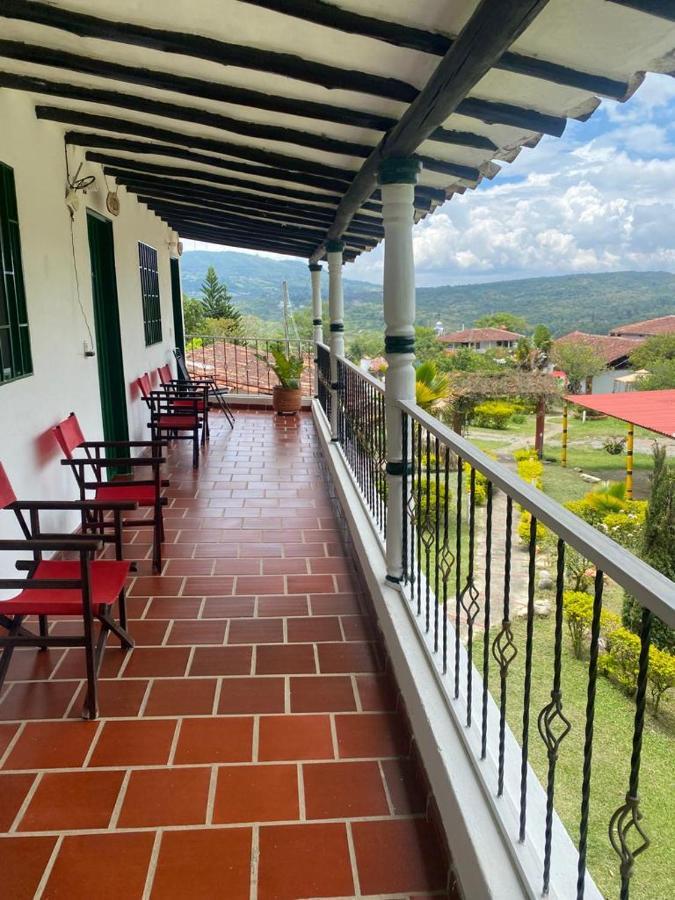 Hotel Campestre La Loma Curití Dış mekan fotoğraf