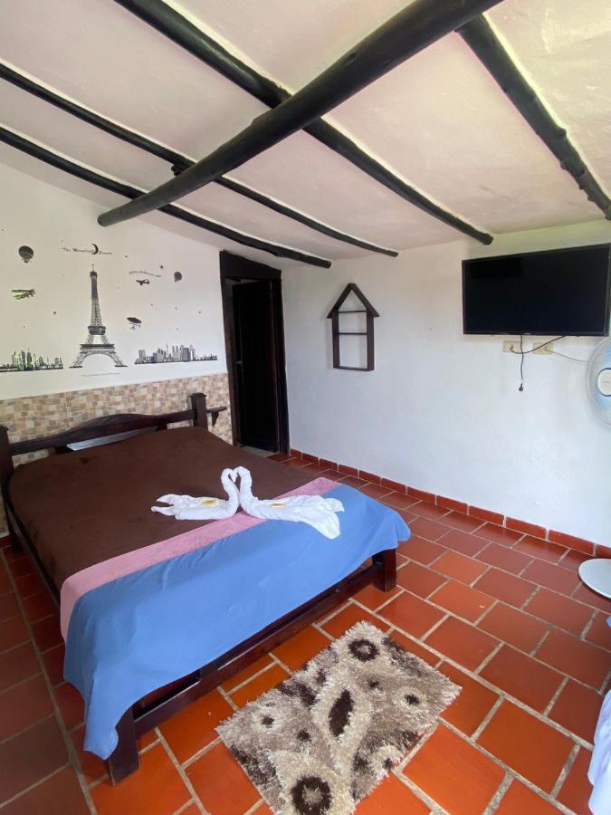 Hotel Campestre La Loma Curití Dış mekan fotoğraf