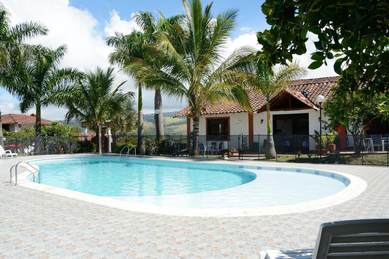 Hotel Campestre La Loma Curití Dış mekan fotoğraf